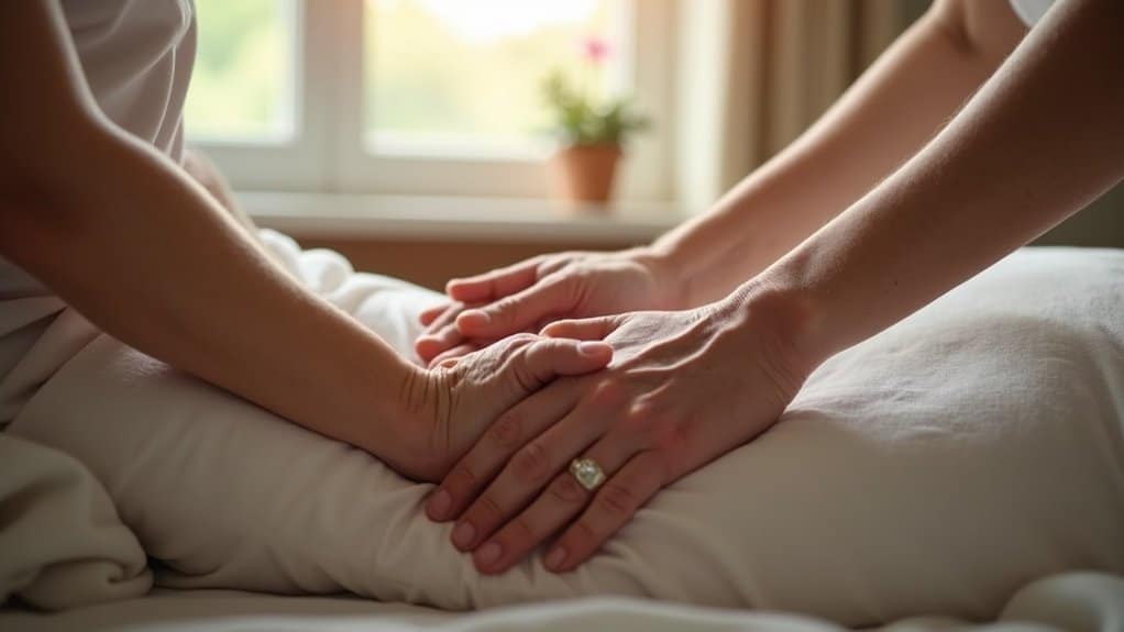 “Four hand massage in Delhi offering synchronized therapy by two therapists.”